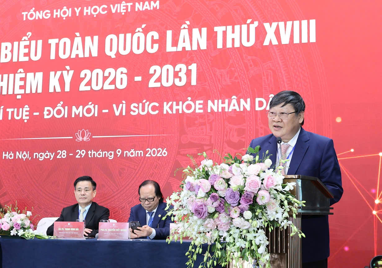 GS.TS Nguyễn Viết Tiến làm Chủ tịch Tổng hội Y học Việt Nam